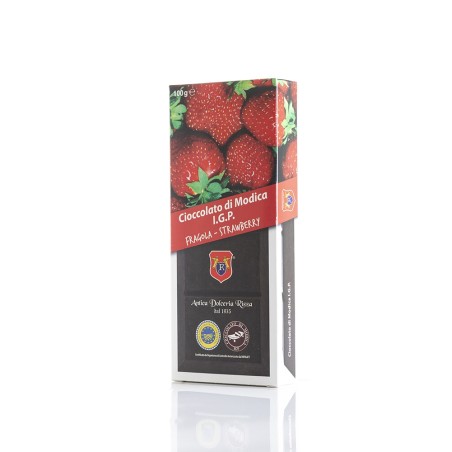 Cioccolato di Modica IGP alla Fragola